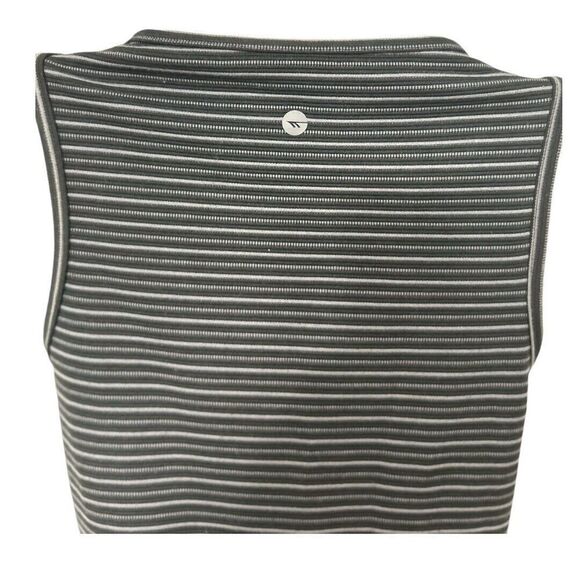 Hi-Tec S Black Gray Ottoman Knit Dress Sleeveless Travel Comfort NWT Athleisure - Picture 3 of 11